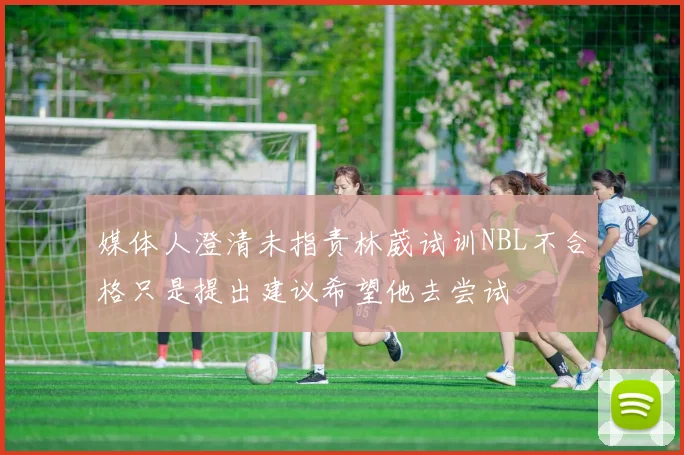 媒体人澄清未指责林葳试训NBL不合格只是提出建议希望他去尝试